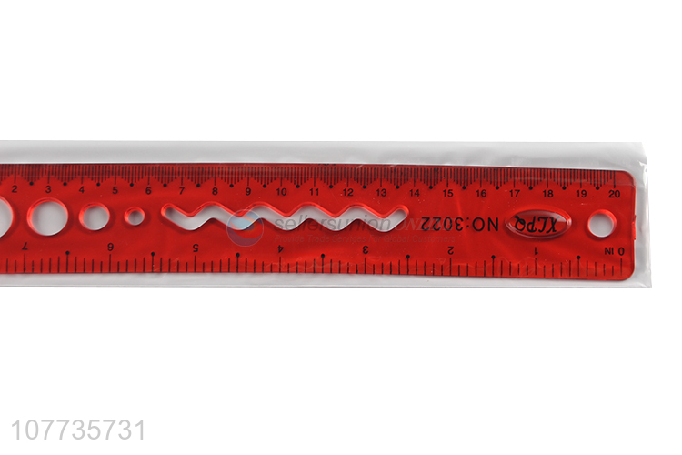 China factory office ruler school ruler plastic ruler for children