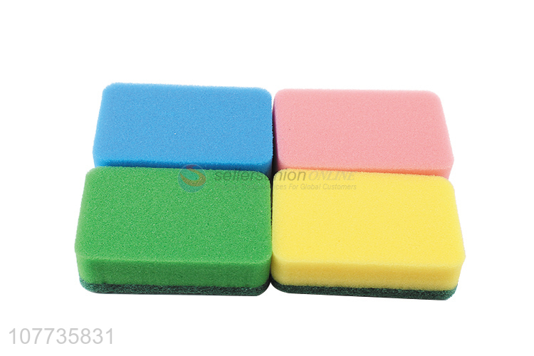 Wholesale kitchen supplies pots and bowls cleaning brush sponge brush scouring pad