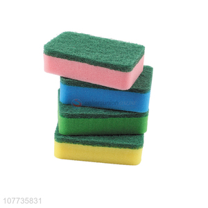 Wholesale kitchen supplies pots and bowls cleaning brush sponge brush scouring pad