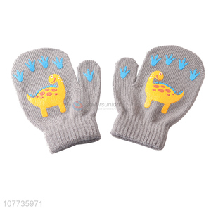 Factory price winter gloves knitted gloves for kids