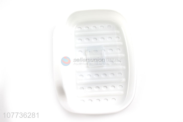Wholesale double-layer drainable soap box without piercing toilet soap box