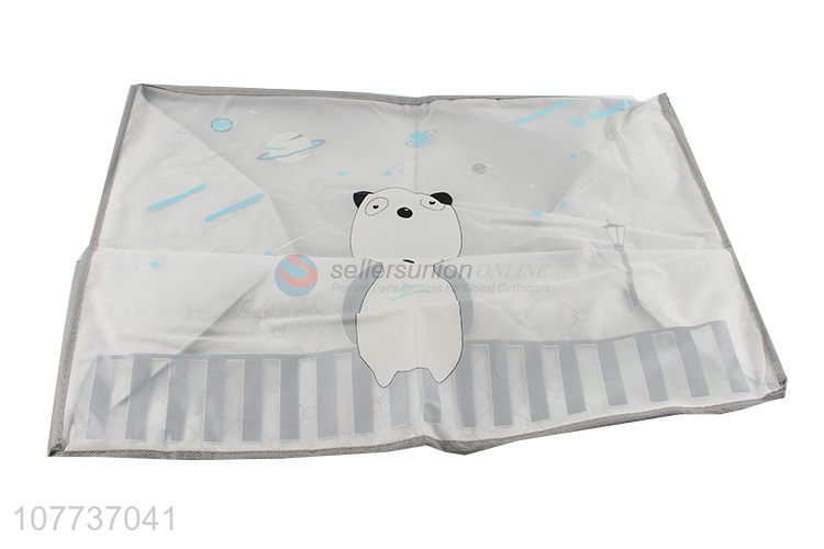 Custom large capacity durable nonwovens storage bag for quilts and clothes