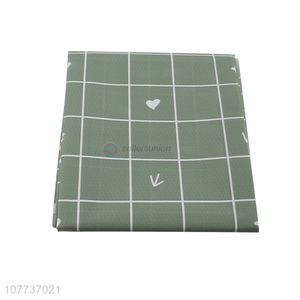 Most popular waterproof plaid table cloth checkered table cloth
