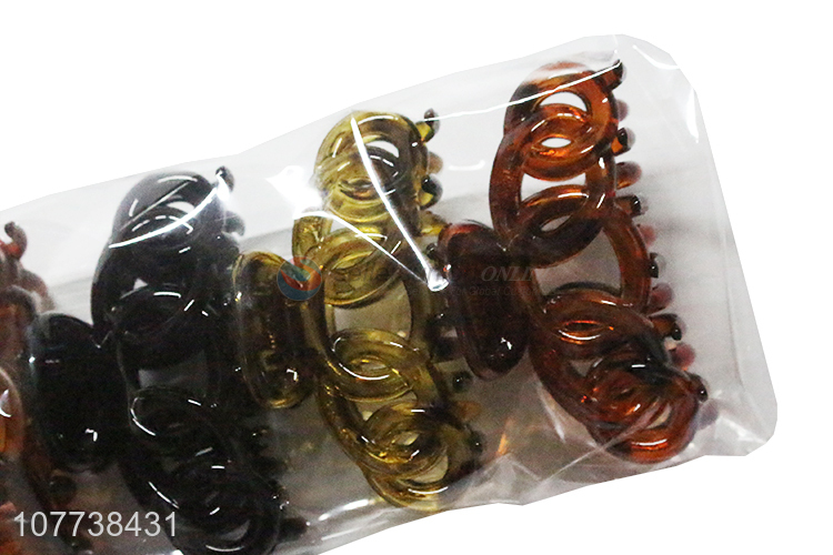 Fashion Style Plastic Hair Clip Claw Clip For Women