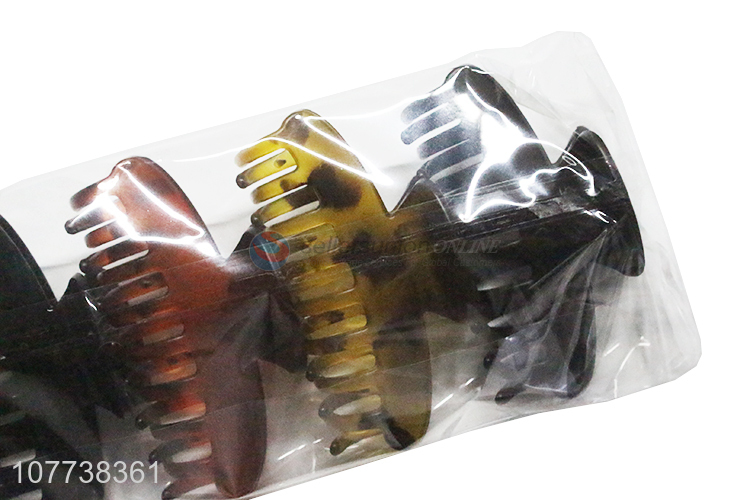 Custom Women Claw Clip Plastic Hair Clip Fashion Hair Pin