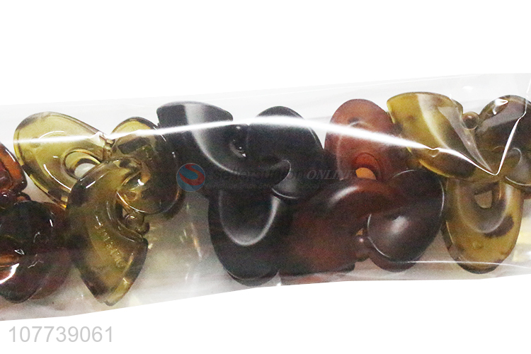 Fashion Decorative Plastic Hair Claw Clip Cheap Hair Clip