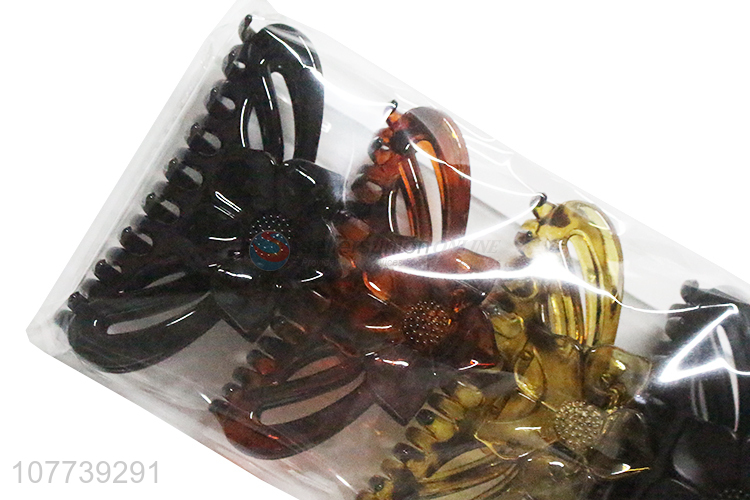 Unique Design Women Hair Clip Plastic Hair Claw Clip Wholesale