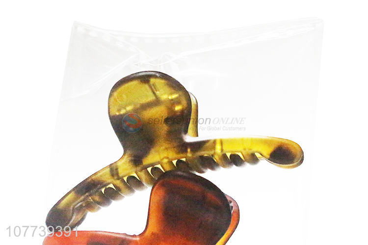 Fashion Hair Accessories Plastic Hair Claw Clip Ladies Large Hair Clip