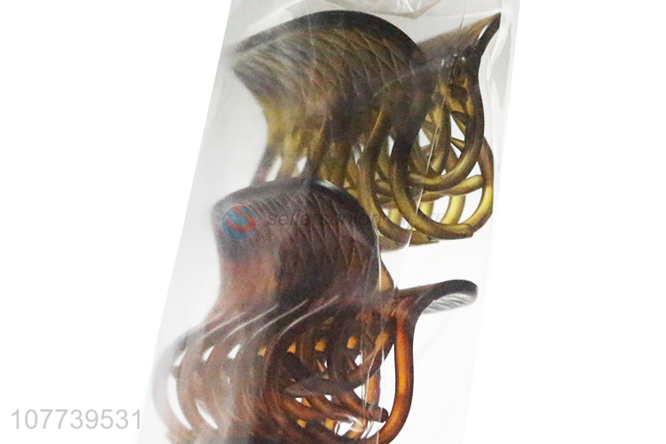 High Quality Plastic Hair Claw Hair Clip Fashion Hairdressing Clip