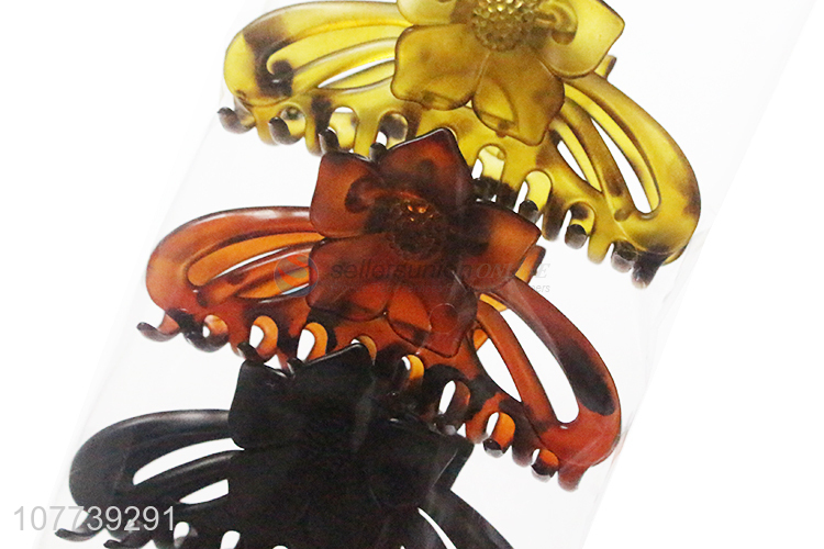 Unique Design Women Hair Clip Plastic Hair Claw Clip Wholesale