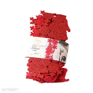 Factory wholesale red Christmas holiday party decoration