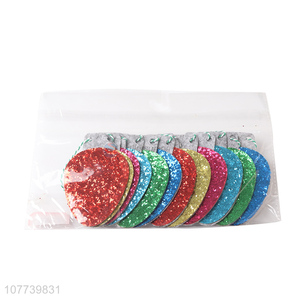 Factory direct holiday party decoration strip <em>love</em> glitter decoration