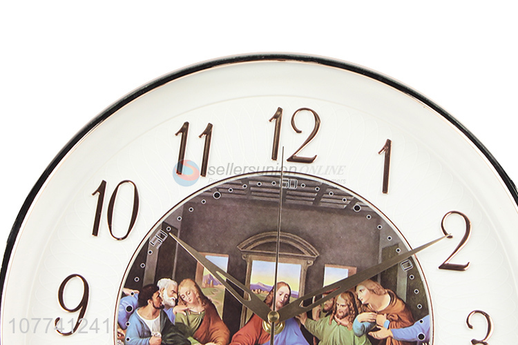 Best Quality Round Wall Clock Fashion Hanging Clock For Household