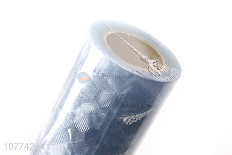 Wholesale household bathroom privacy transparent checkered electrostatic film window sticker