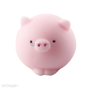 Cuet style pink piggy slow rebound toy decompression toy