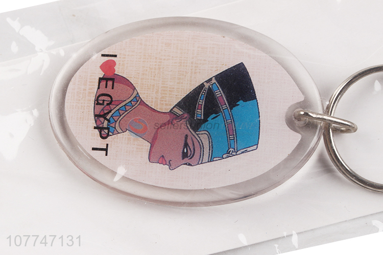 Unique Design Acrylic Key Chain Portable Key Ring