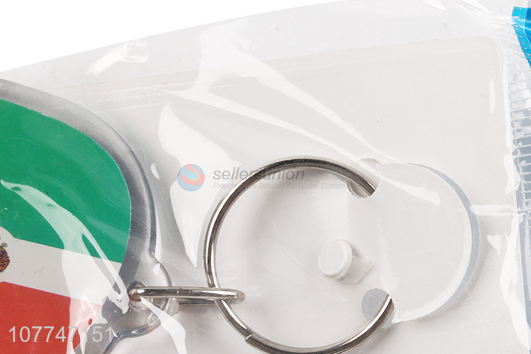 Fashion Design Acrylic Key Chain Custom Key Ring