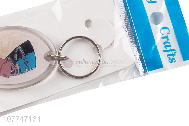 Unique Design Acrylic Key Chain Portable Key Ring