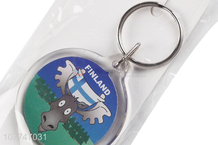 Hot Selling Plastic Keychain Fashion Key Holder Key Chain