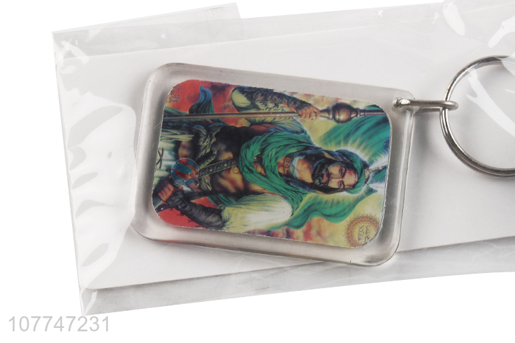 Cool Design Acrylic Pendant Key Ring Customizable Keychains