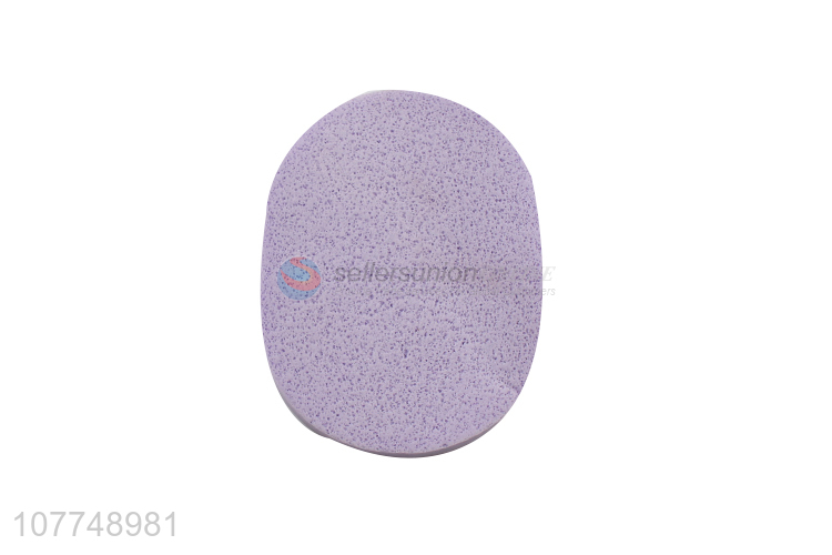 China factory imitation wood pulp face cleaning sponge pva cleaning puff