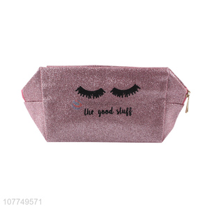 Creative waterproof portable cosmetic bag cute large capacity storage bag