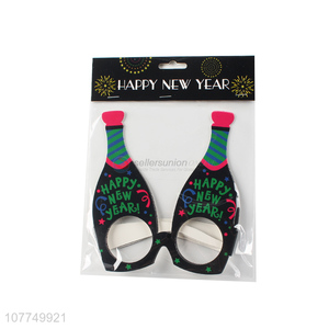 Hot sale cheap price new year decorative glasses