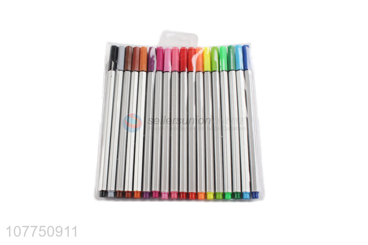 Low price 18 colors fine line markers permanent fine liner