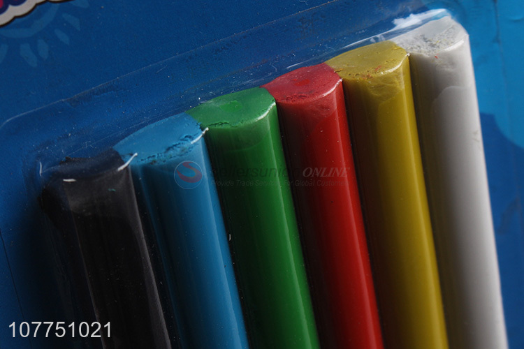 Low price 6 colors plasticine modeling clay for kids