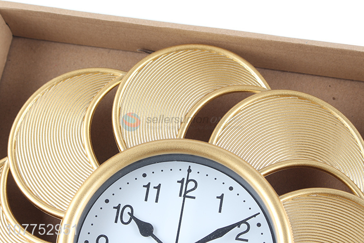 New design home watch shop wall clock silent quartz wall clock