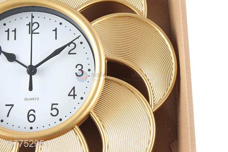 New design home watch shop wall clock silent quartz wall clock