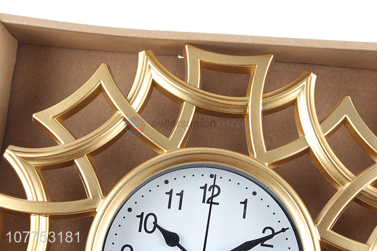 Explosive design decoration home clock living room wall clock