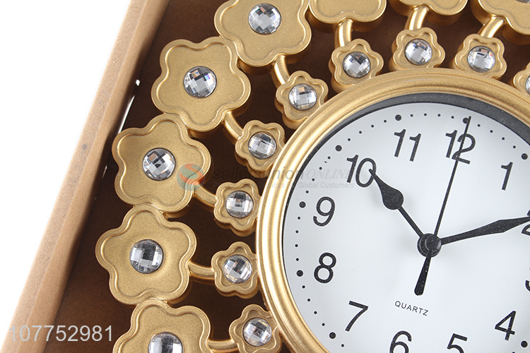Unique design home art wall clock decoration clock