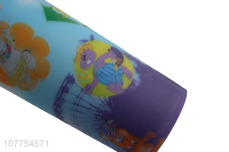 Hot Selling Cartoon Animal Pattern Plastic Water Bottle