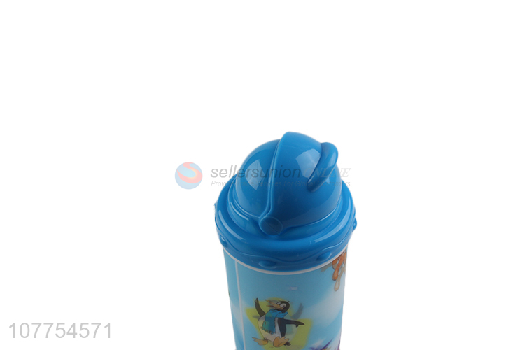 Hot Selling Cartoon Animal Pattern Plastic Water Bottle