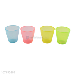 Promotional Plastic Cup Fashion Colorful Water Cup Juice Cup