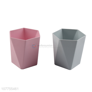 Custom Geometric Plastic Cup Water Cup Fashion Juice Mug