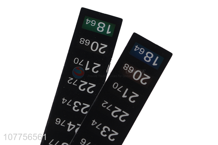 Wholesale bath temperature sensing sticker temperature indicator label sticker