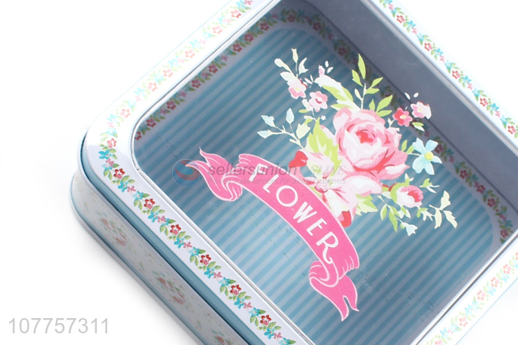 Top Quality Clamshell Film Storage Case Fashion Tin Can Tin Box