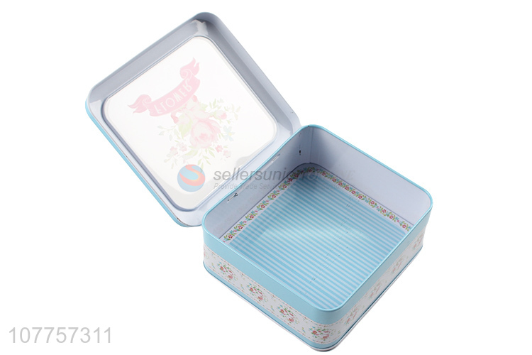 Top Quality Clamshell Film Storage Case Fashion Tin Can Tin Box