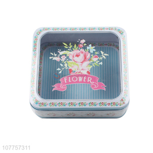 Top Quality Clamshell Film Storage Case Fashion Tin Can Tin Box