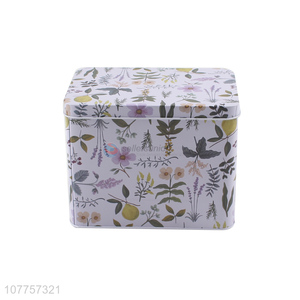 Best Sale Multipurpose Storage Box Fashion Tin Can Tin Box