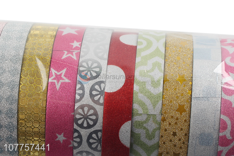 New product colourful adhesive tape with cute pattern