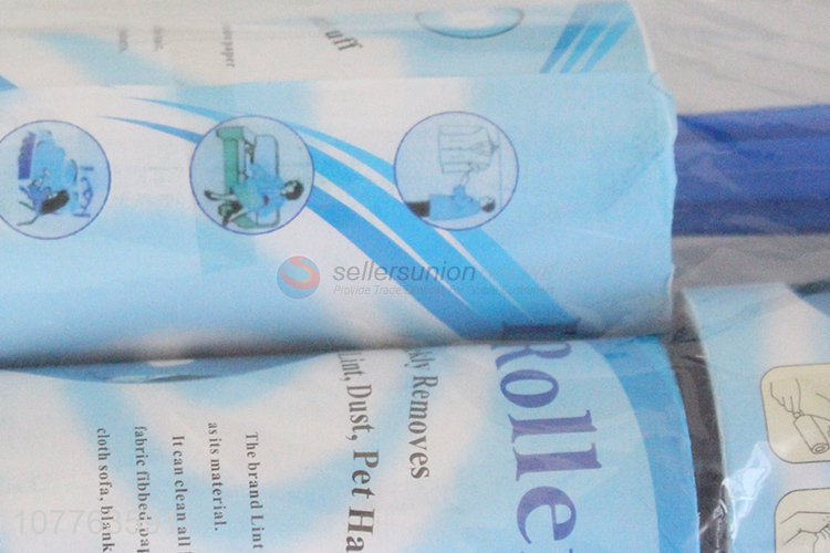 Best selling pet hair cleaning sticky lint roller set with refill 30 sheets