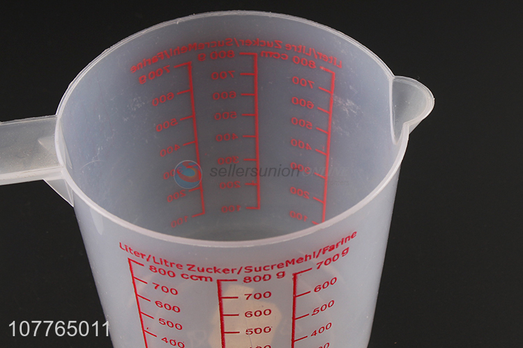 Promotional 800ml plastic measuring cup measuring cup jug