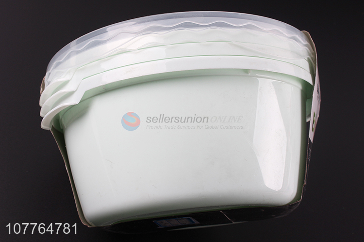 Good sale 3 pieces fresh-keeping food containers preservation boxes