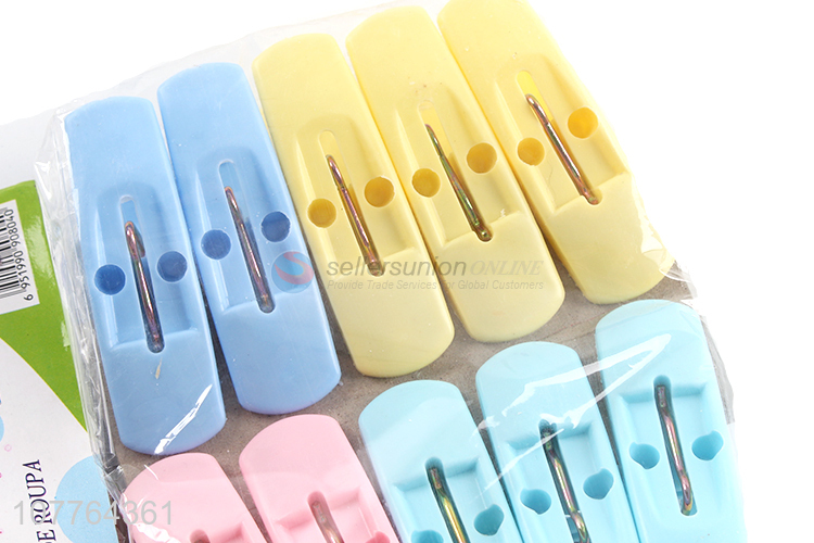 Most popular 10 pieces clothes clamps laundry clothes pegs