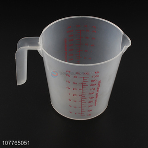 Factory supply 1000ml plastic measuring cup measuring cup jug