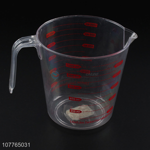 High quality 1000ml plastic measuring cup measuring cup jug
