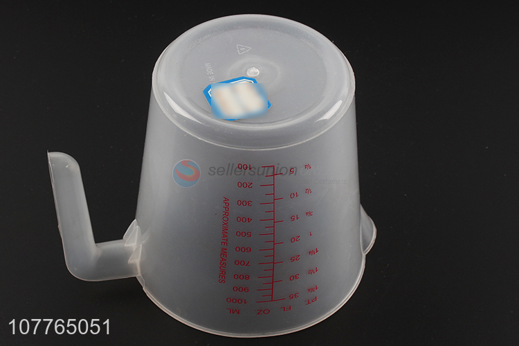 Factory supply 1000ml plastic measuring cup measuring cup jug